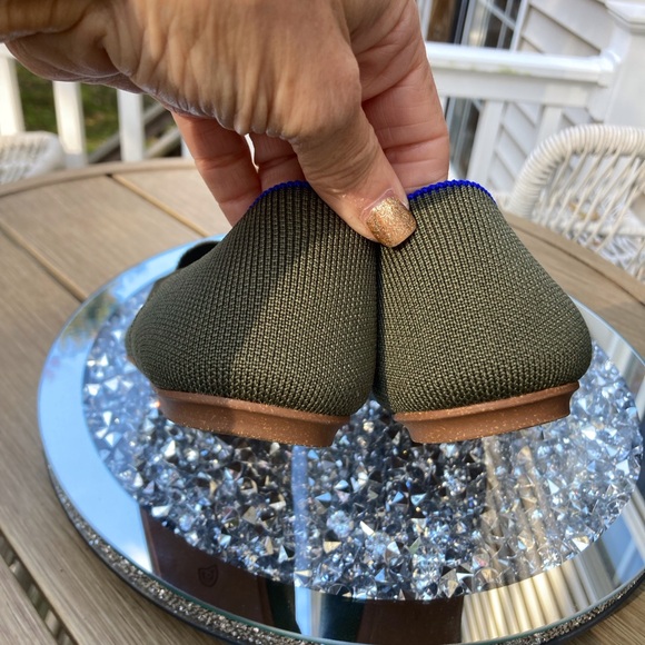 Rothy’s Cypress Green The Loafer Slip-On Flat WM SZ8W Sustainable Preppy Career - Picture 6 of 15